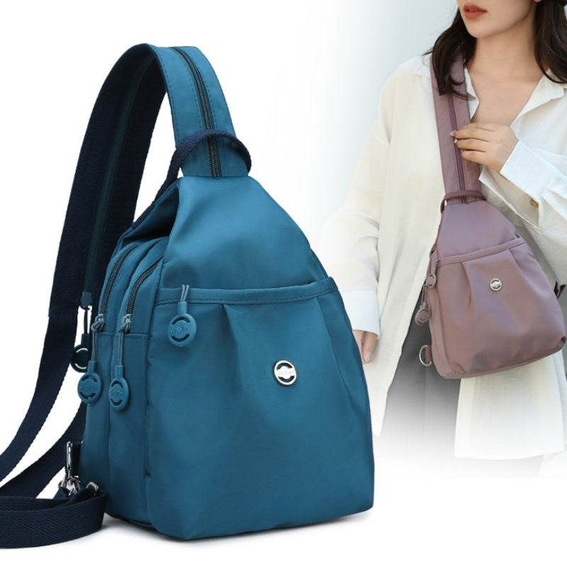 💥👜 Mochila y bolso bandolera con múltiples bolsillos convertibles