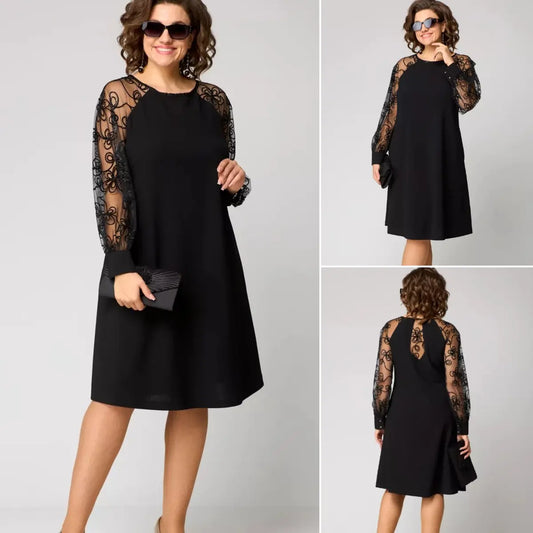 💖💖【S-5XL】🍁🍂Nové elegantní dámské šaty