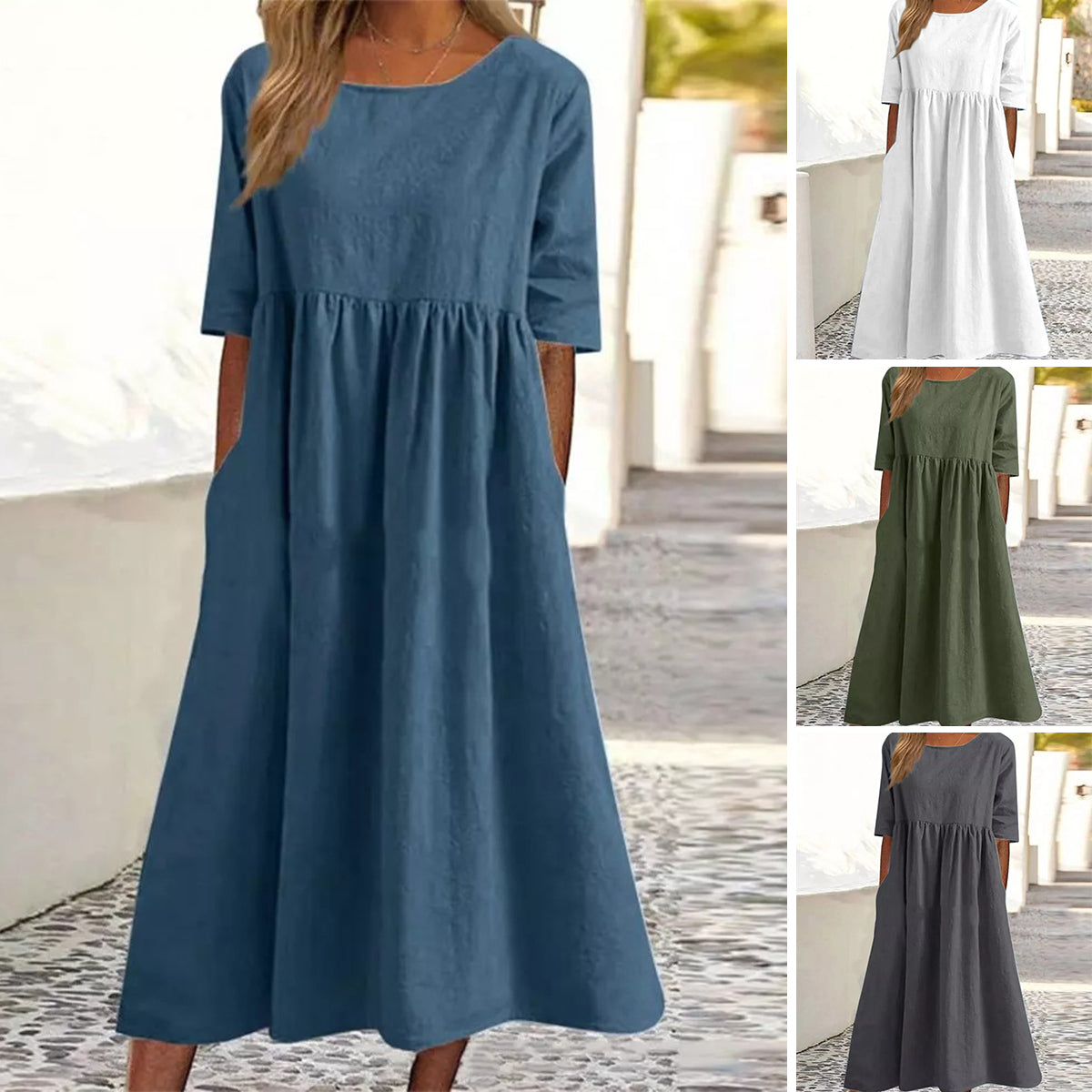 🎁【S-5XL】 2026 nové neformální šaty