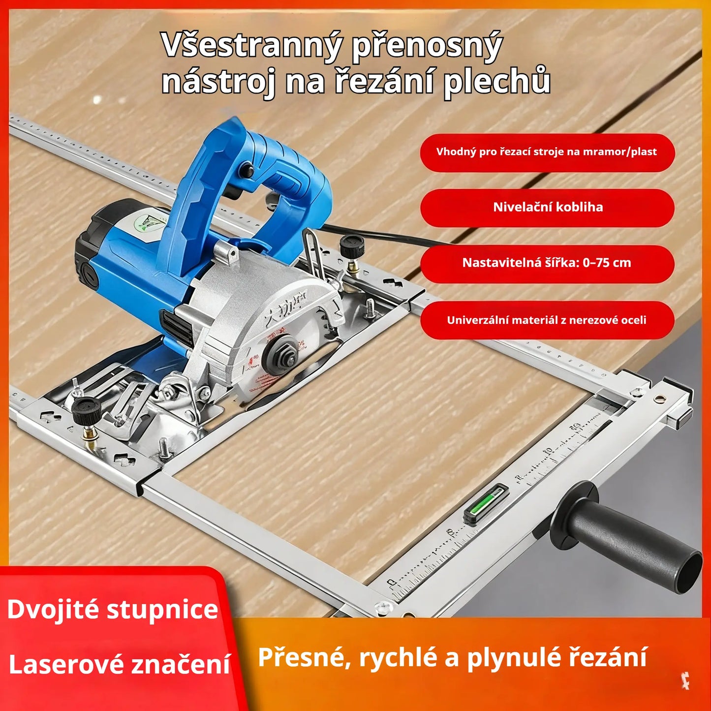 Doprava zdarma, Přenosný multifunkční nástroj na řezání plechů