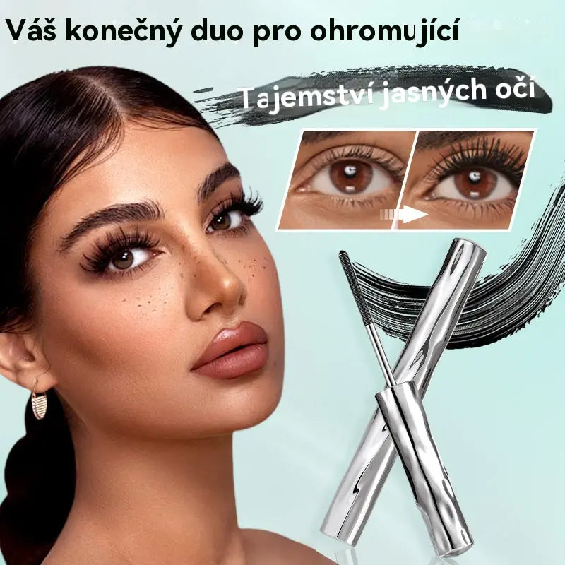 💥Kupte 1 a získejte 1 zdarma (2 ks) —🤩Nejoblíbenější volba🔥Žhavý výprodej 2026🔥Sada řasenky pro extrémní prodloužení a natočení