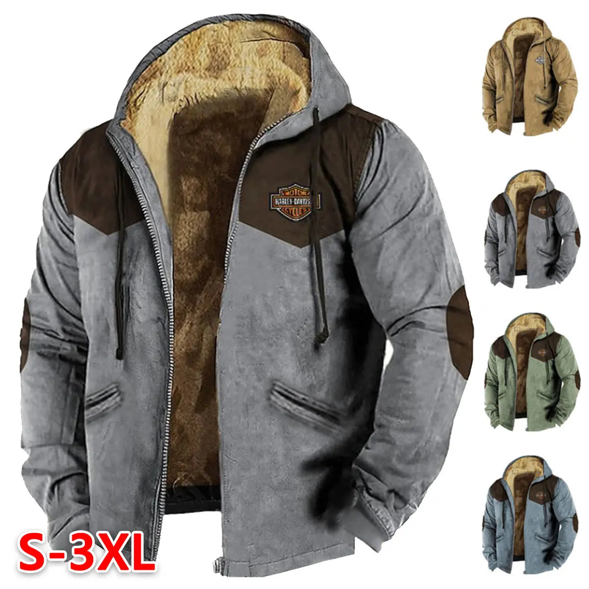 🔥🧥【M-5XL】Módní pánská silná bunda, nová kolekce, výprodej