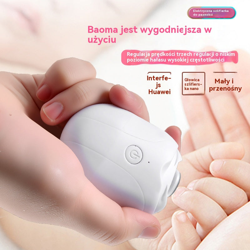 💅 Kup 1 sztukę i otrzymaj 1 za darmo! ✨ Automatyczny pilnik do paznokci  do bezpiecznej i delikatnej pielęgnacji paznokci