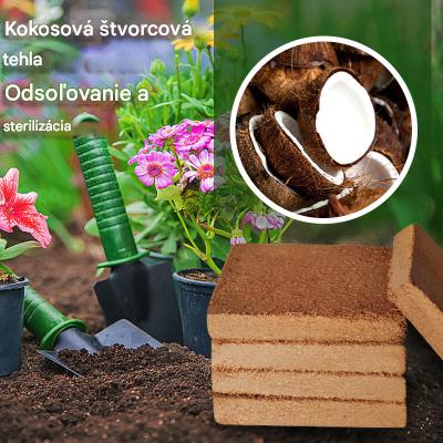 🔥🔥【6ks】Výživná kokosová tehlová pôda