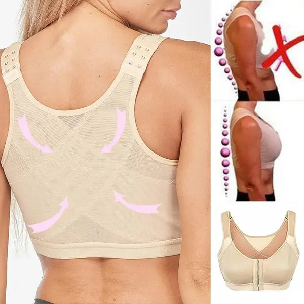 【Vásároljon 1-et, kap 2-t ingyen】🥰(3 db)👙【40-120kg】Teljes fedésű támasztó melltartó