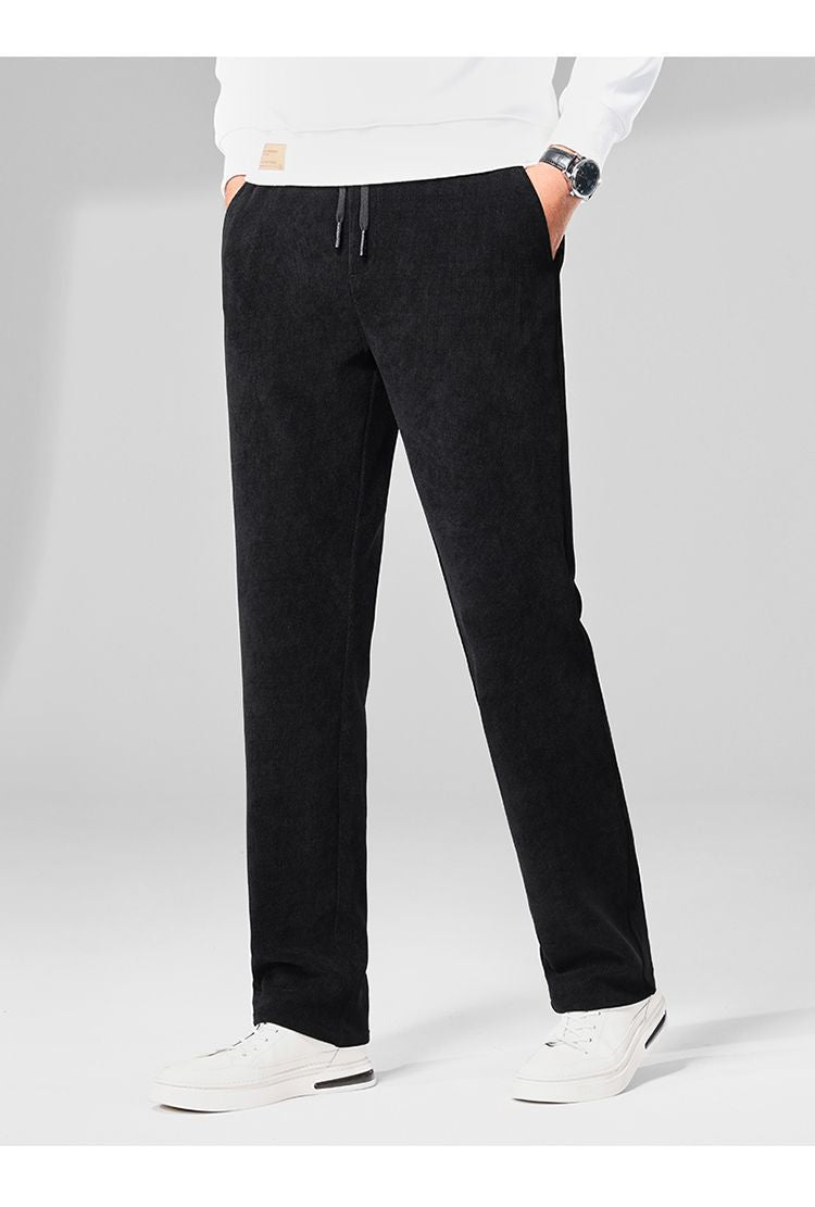 🔥✨【M-5XL】2025 Zimowe nowe modne spodnie z puchu gęsiego męskie luźne spodnie casualowe