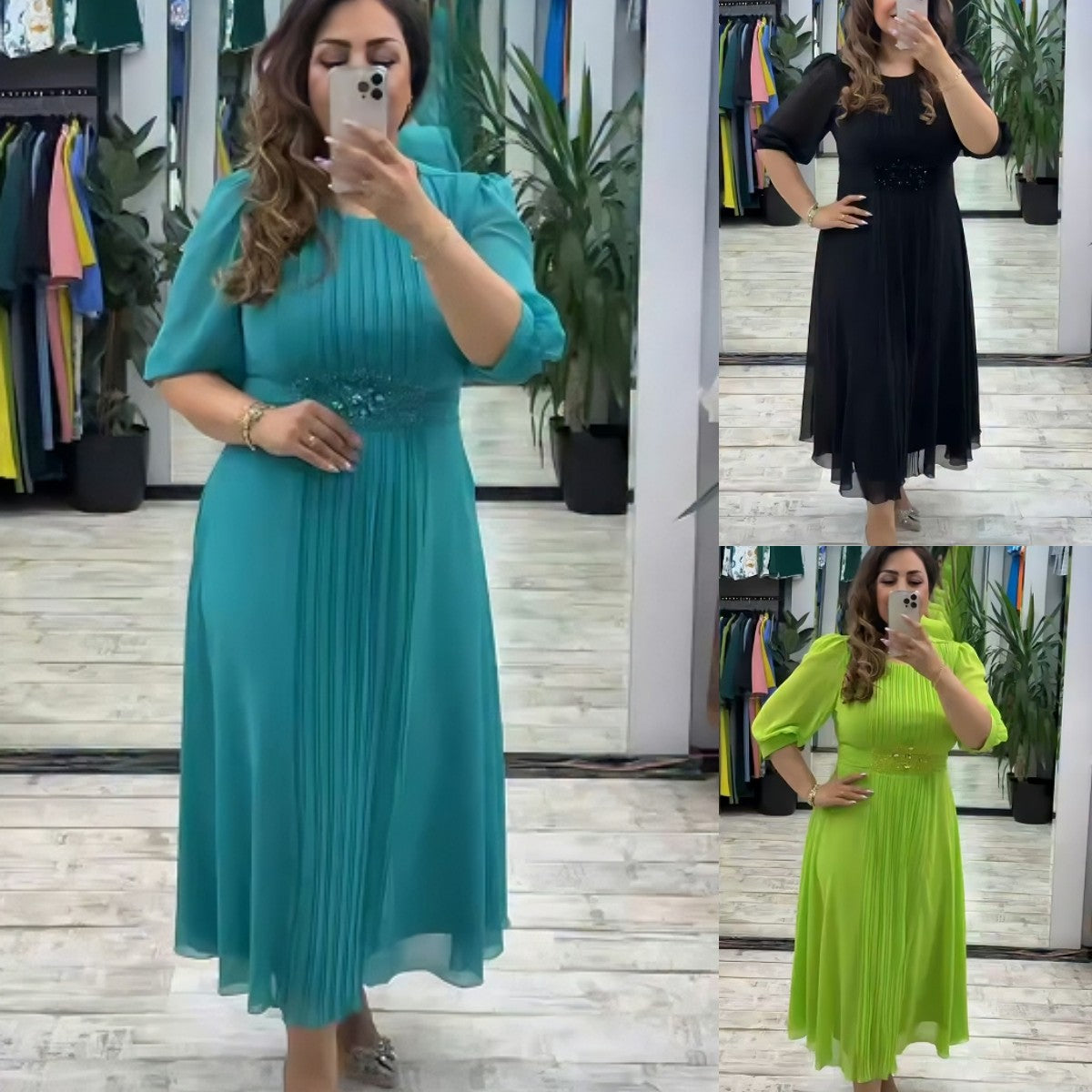 💥👗【S-5XL】Nova modna haljina, klasičan dizajn, elegantna i jednostavna 