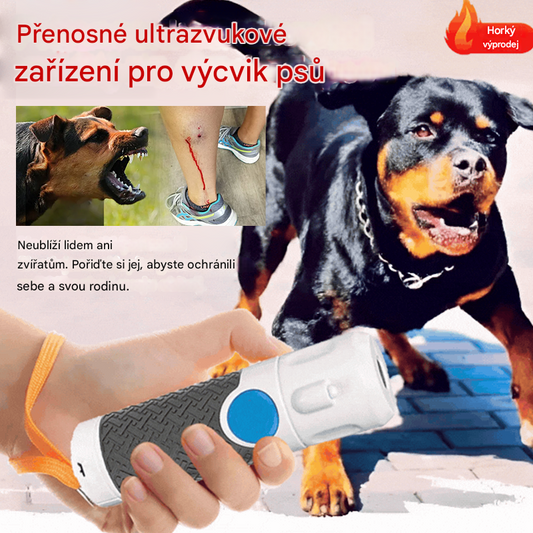🐶🐕Automatický sonický odpuzovač psů, který okamžitě zastaví zbytečné štěkání.