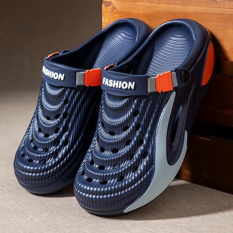 👟 Sleva 50 % 🌬️ Pánské univerzální sandály s tlustou podrážkou z EVA: protiskluzové, super lehké a prodyšné,