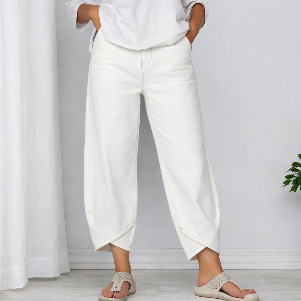 Ingyenes szállítás 🔥Különleges ajánlat: Női lezser, bő szárú farmer (S-3XL)