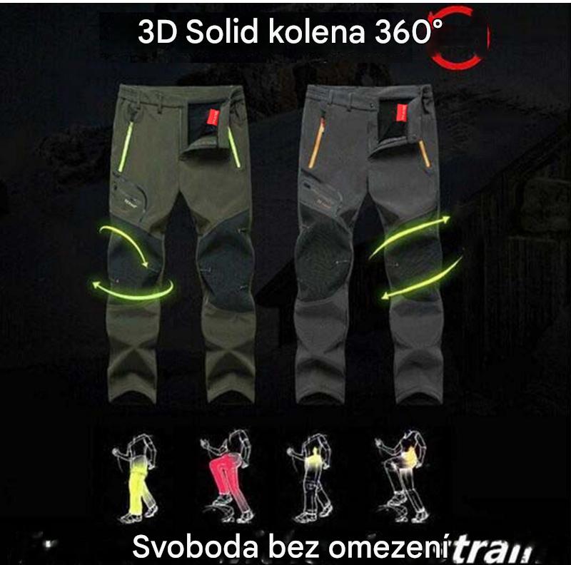 🏃‍♂️【S–5XL】Pánske outdoorové zahustené jesenné a zimné nohavice – teplé, flísové, nepremokavé a vetruodolné