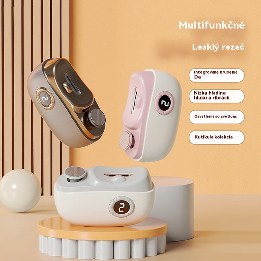 ✂️💅🔥🔥 Multifunkčná elektrická pilníčka na nechty, elektrický zastrihávač s ochranou proti pricviknutiu