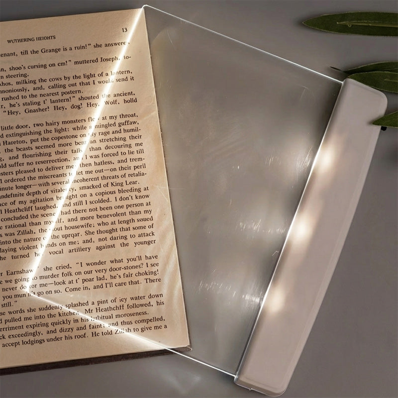 【Kupte 1, dostanete 1 zdarma】2 položky📜💡Čtecí lampička s nočním viděním a plochým LED panelem, čtecí lampička chránící oči