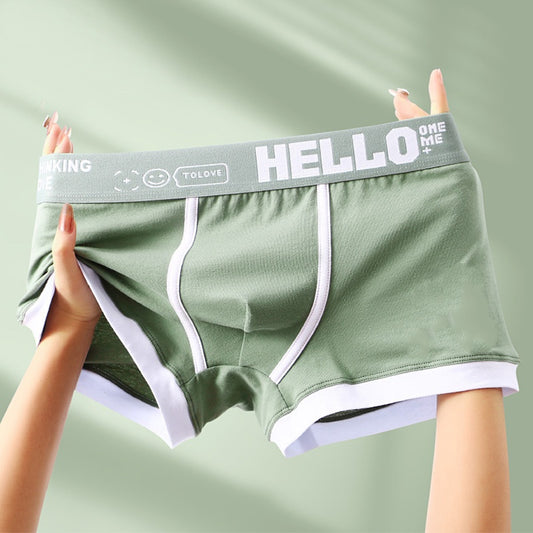 💥 Balenie 5 pohodlných a priedušných bavlnených boxeriek pre mužov