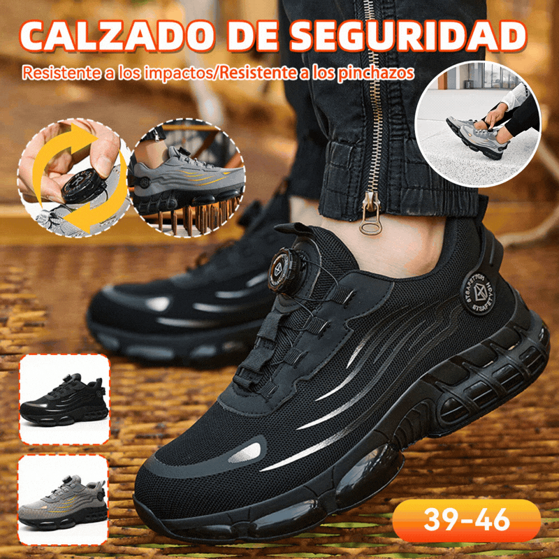 39-43🔥Botas de seguridad para hombre con resistencia a impactos y perforaciones.