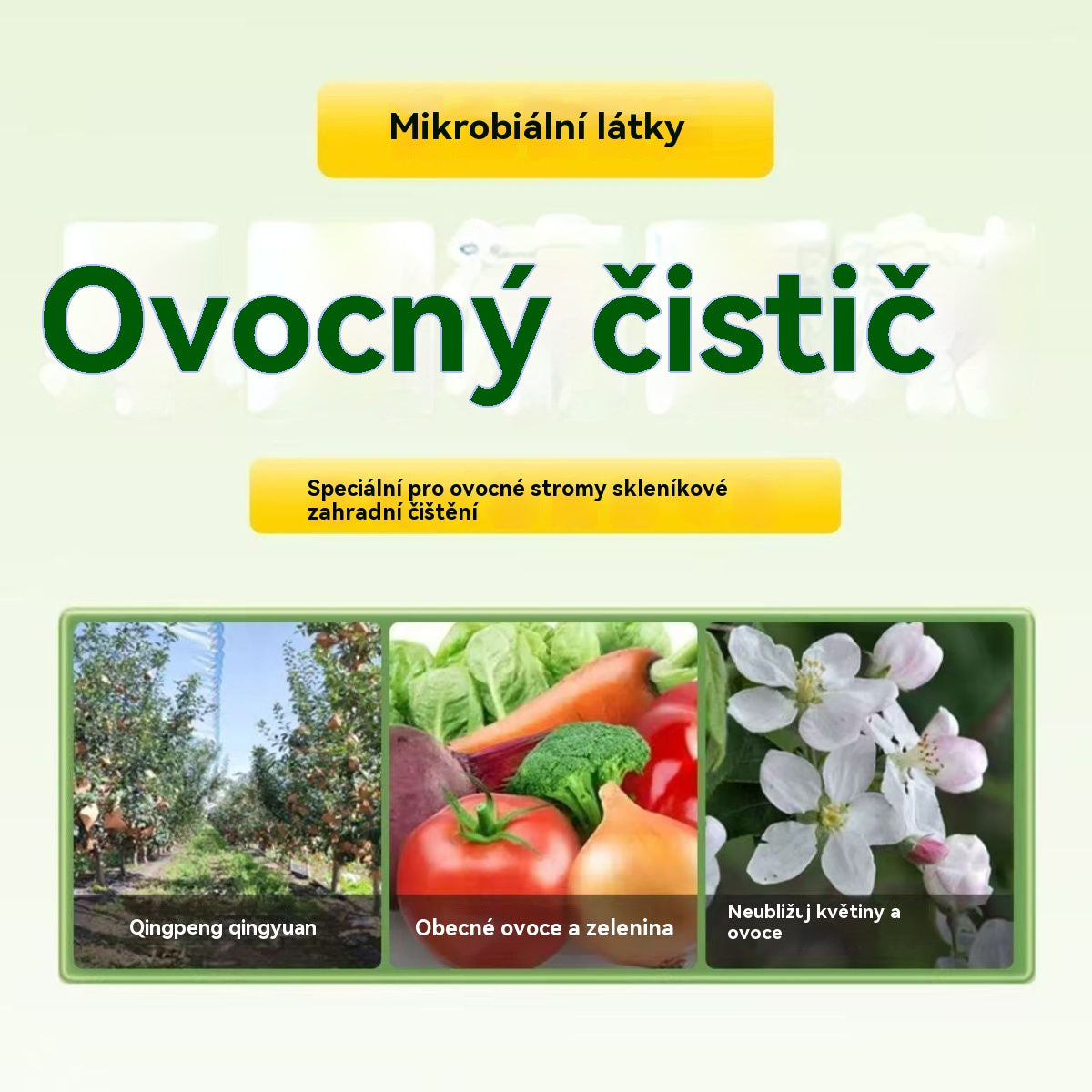 🍎 🍏🍑 Čistič sadů 500 g, pro správu zahrad a péči o ovocné sady.