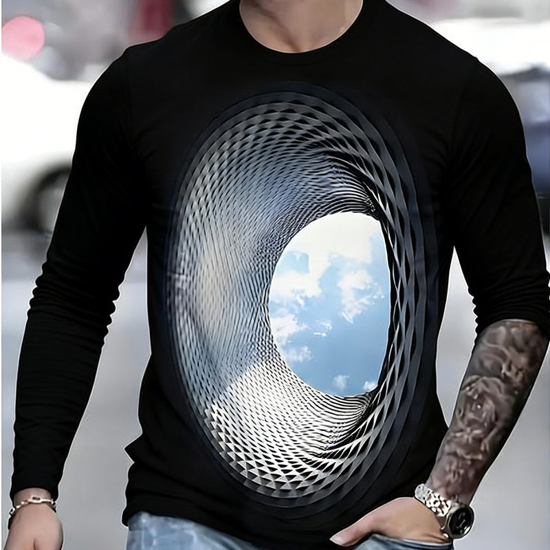 50% kedvezmény🌀👕【S-5XL】Férfi 3D digitális nyomtatású felső