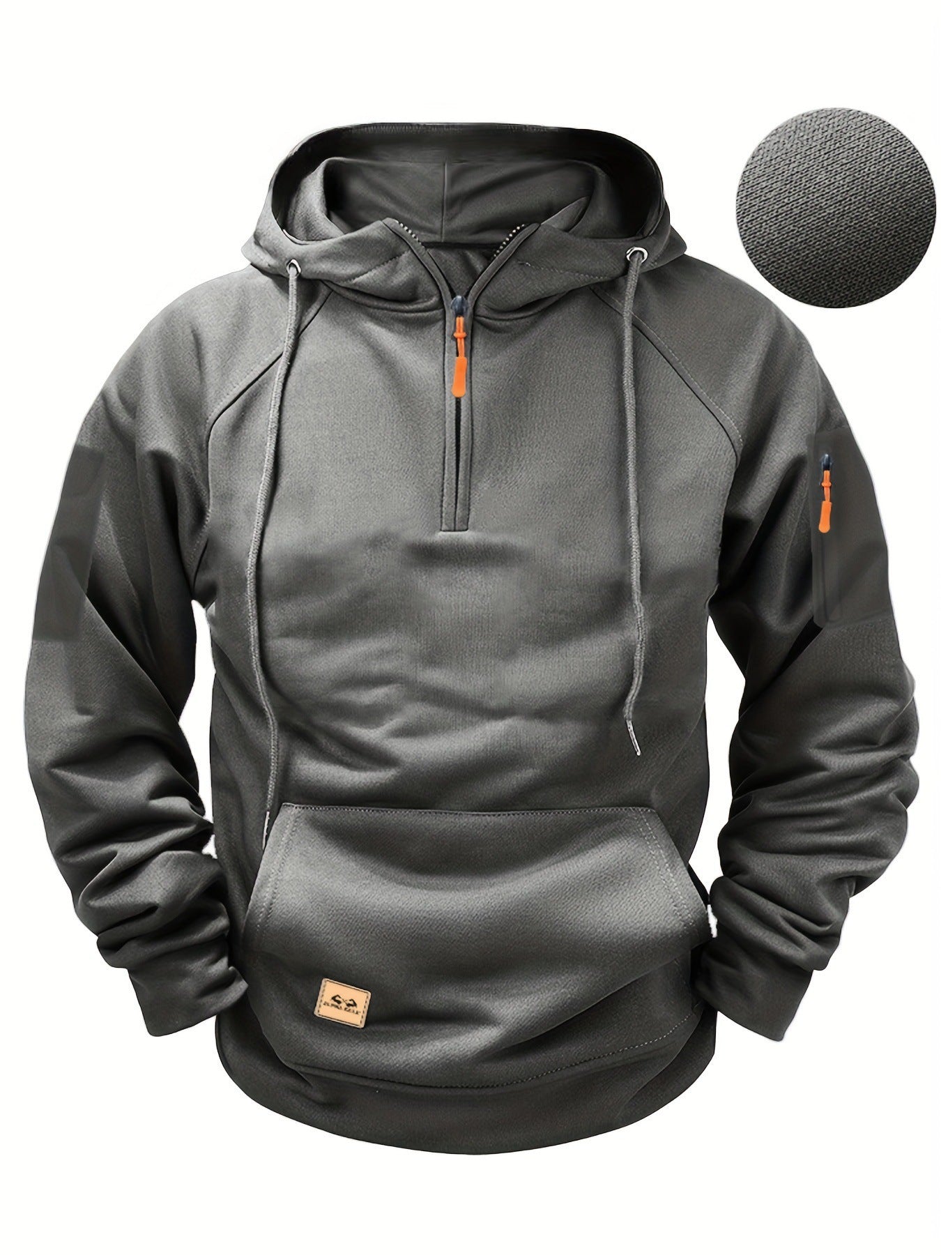 🔥🔥✨【S-3XL】Nová pánská podzimní/zimní mikina s kapucí volného střihu s fleecovou podšívkou