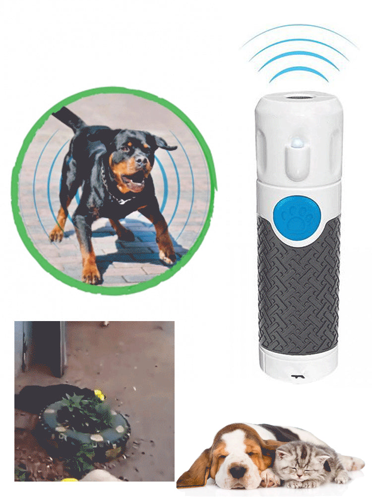 🐶🐕Automatický sonický odpuzovač psů, který okamžitě zastaví zbytečné štěkání.