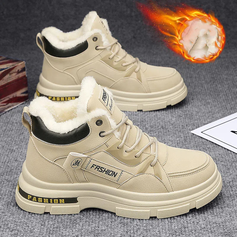 🔥🔥👞【39－44】 Nové pánské zimní zahušťovací sametové teplé boty Martin na rok 2025