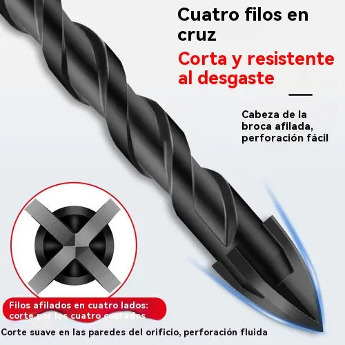 🔥【7 unidades / 3–12 mm】Brocas de aleación para cerámica con vástago hexagonal antideslizante ✅Para perforar láminas de vidrio ✅Azulejos ✅Materiales de vidrio/aleación