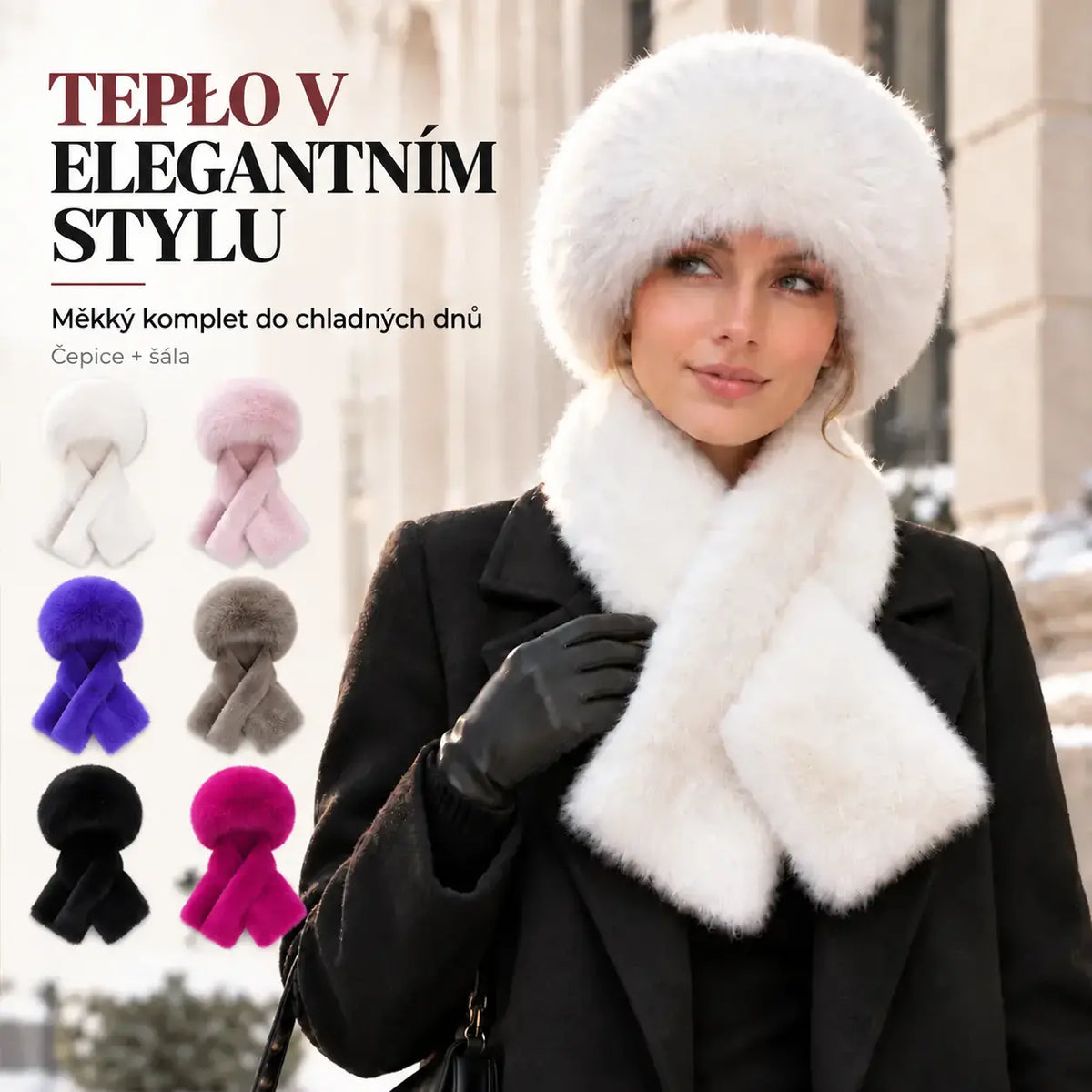 🔥Zimní speciální nabídka: Stylové zimní šály + fleecové čepice ✅Platba na dobírku