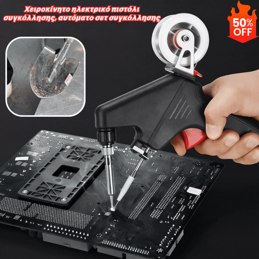 🔩Ruční elektrická páječka, sada pro automatické pájení✅