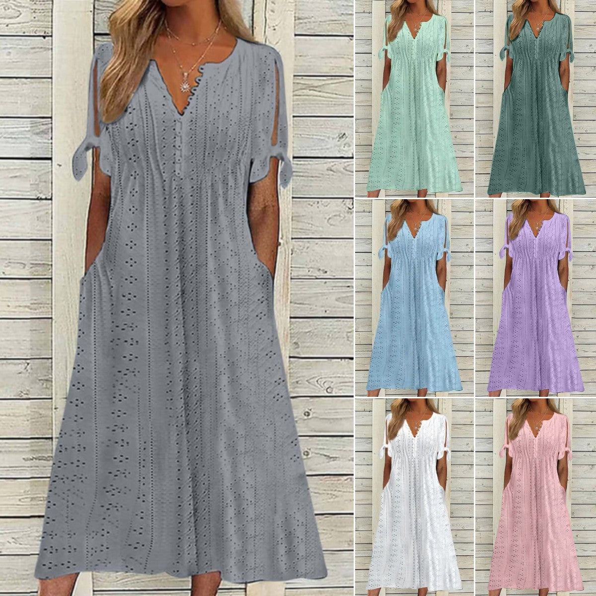S-5XL Γυναικείο κομψό casual φόρεμα