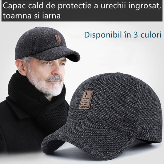 🔥 🧢【kup 1 a 1 zdarma】 Zesílená teplá čepice na ochranu sluchu, podzim a zima