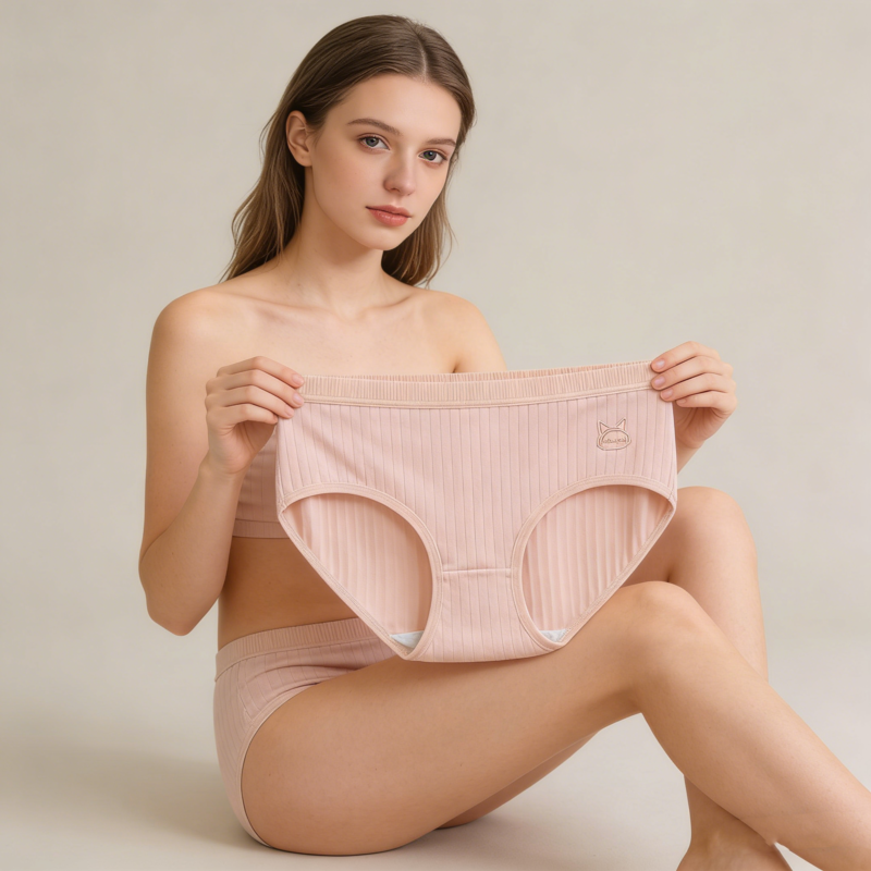 💓 [7 darabos szett] Női Plus Size Pamut Bugyi [70–180 kg]
