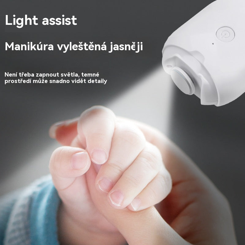 💅 Kupte jeden kus a druhý zdarma! ✨ Automatický pilník na nehty (2 kus), bezpečně a šetrně pečuje o vaše nehty 👶🔧