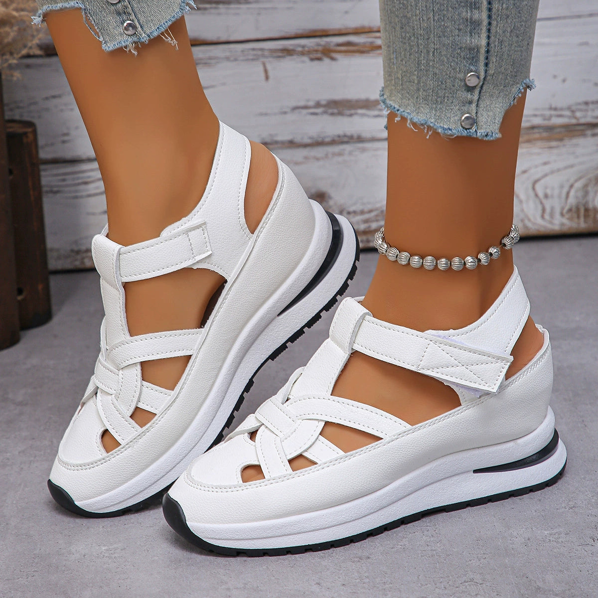 👡 Promoción de descuento de verano【35-43】sandalias casuales de suela gruesa 2026