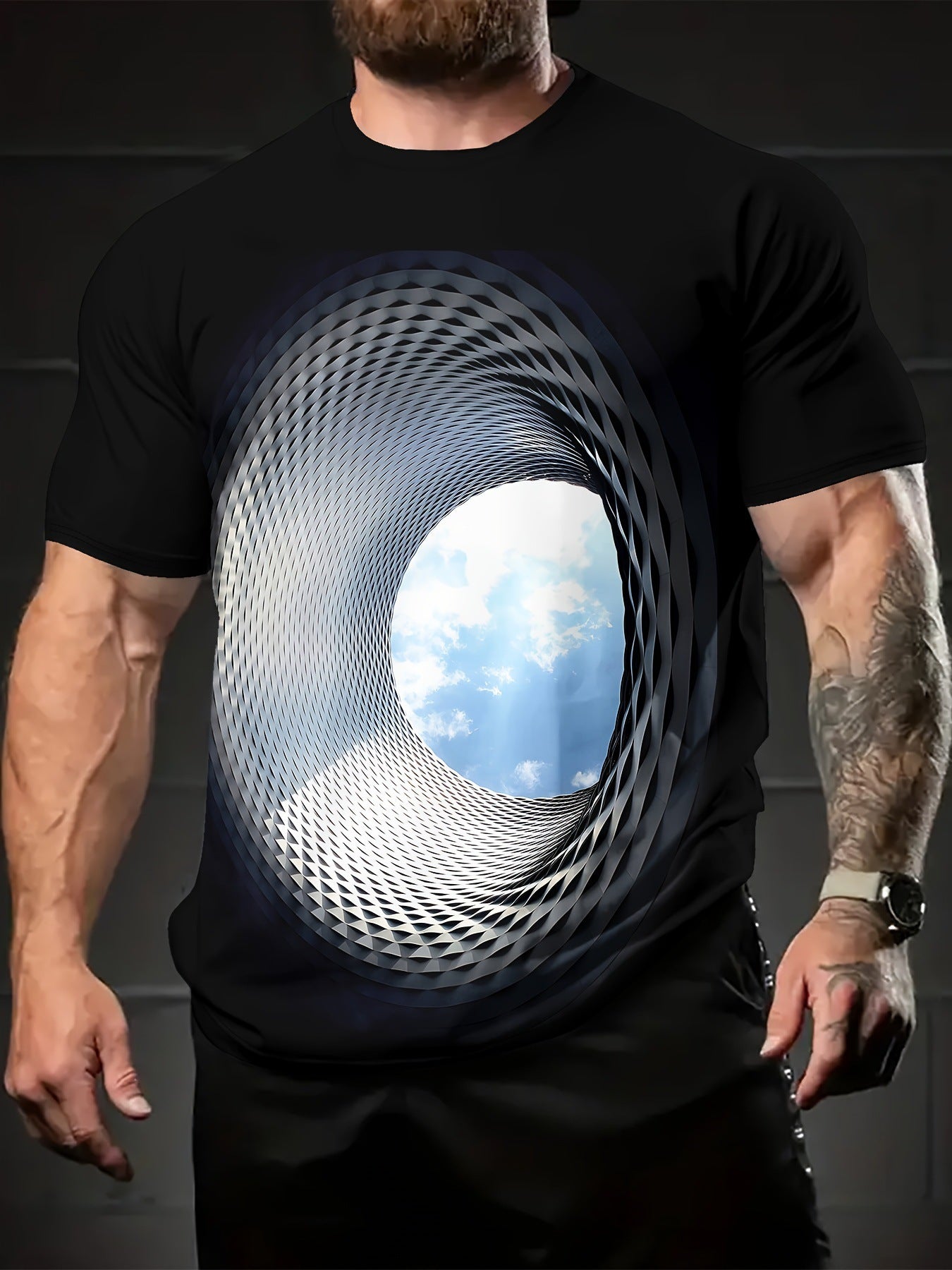 🌀👕【S-5XL】Pánský top s 3D digitálním potiskem