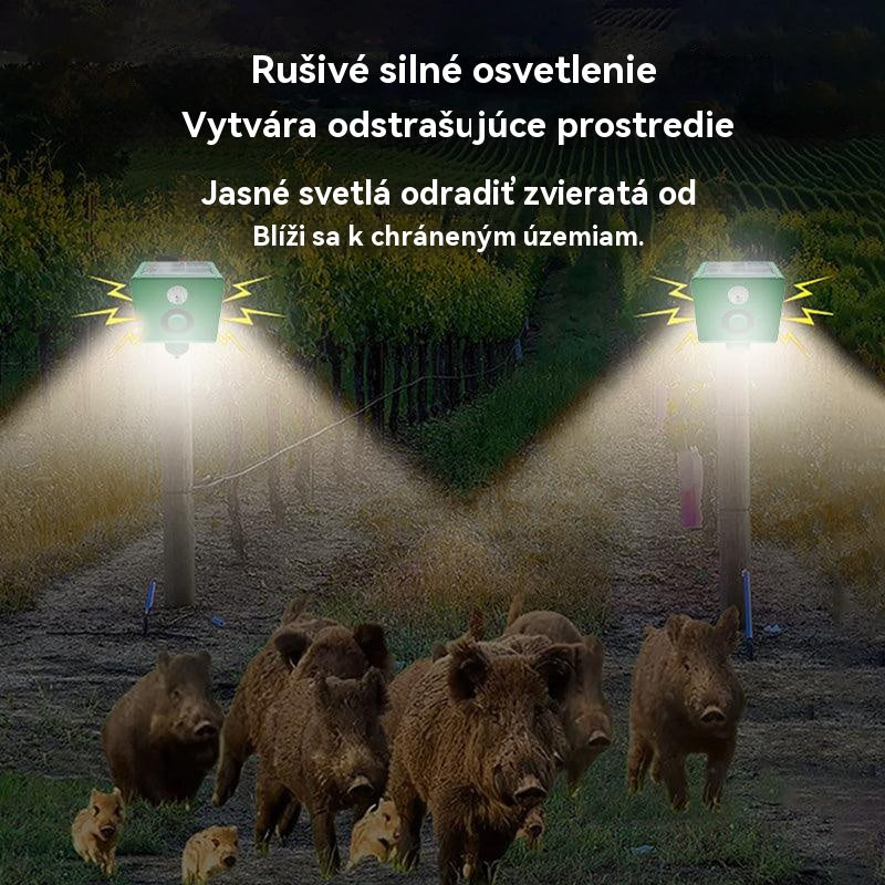 【🔥Pri kúpe 1 získate 1 zadarmo】Solárny ultrazvukový odpudzovač vtákov pre vonkajšie použitie