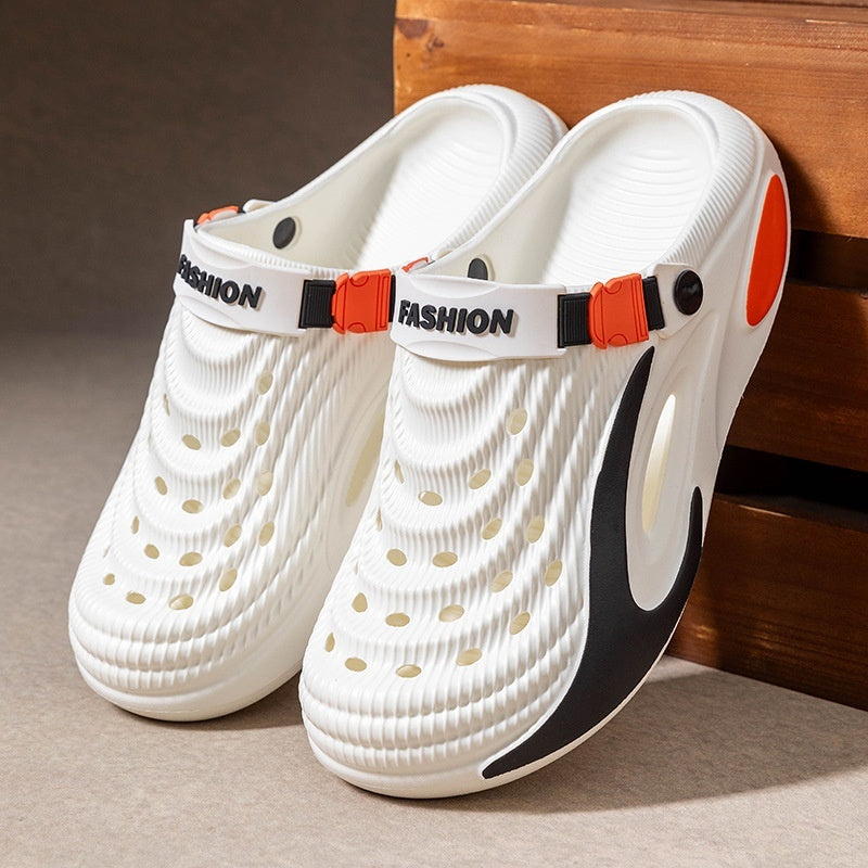 👟 Sleva 50 % 🌬️ Pánské univerzální sandály s tlustou podrážkou z EVA: protiskluzové, super lehké a prodyšné,