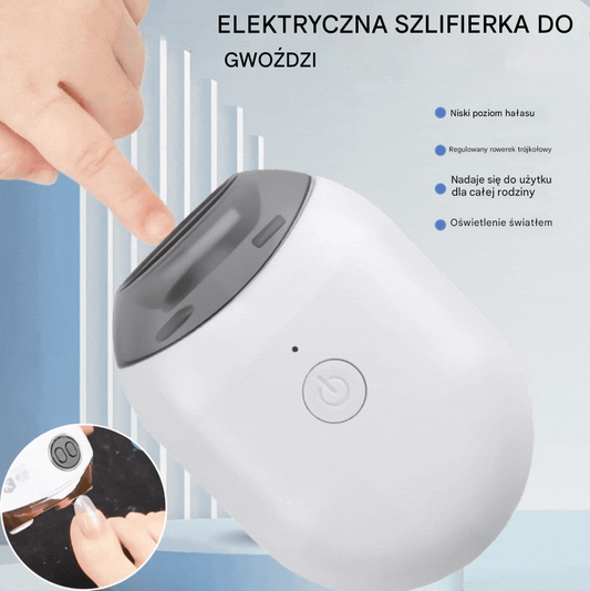 💅 Kup 1 sztukę i otrzymaj 1 za darmo! ✨ Automatyczny pilnik do paznokci  do bezpiecznej i delikatnej pielęgnacji paznokci