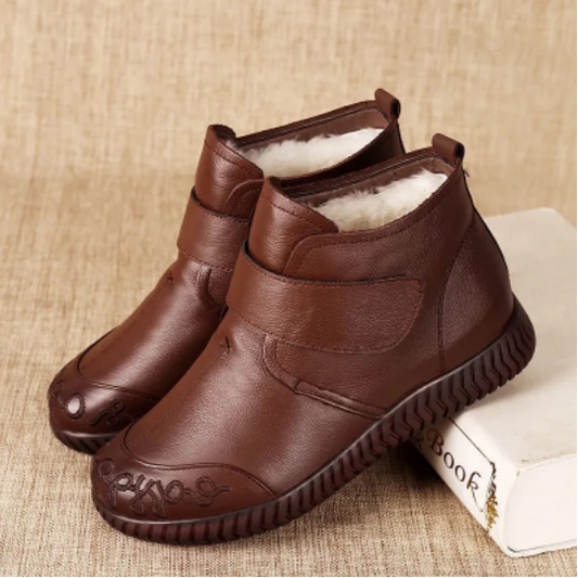 🎉【35-40】Nové športové protišmykové ležérne kožené čižmy, pohodlné a nie objemné.