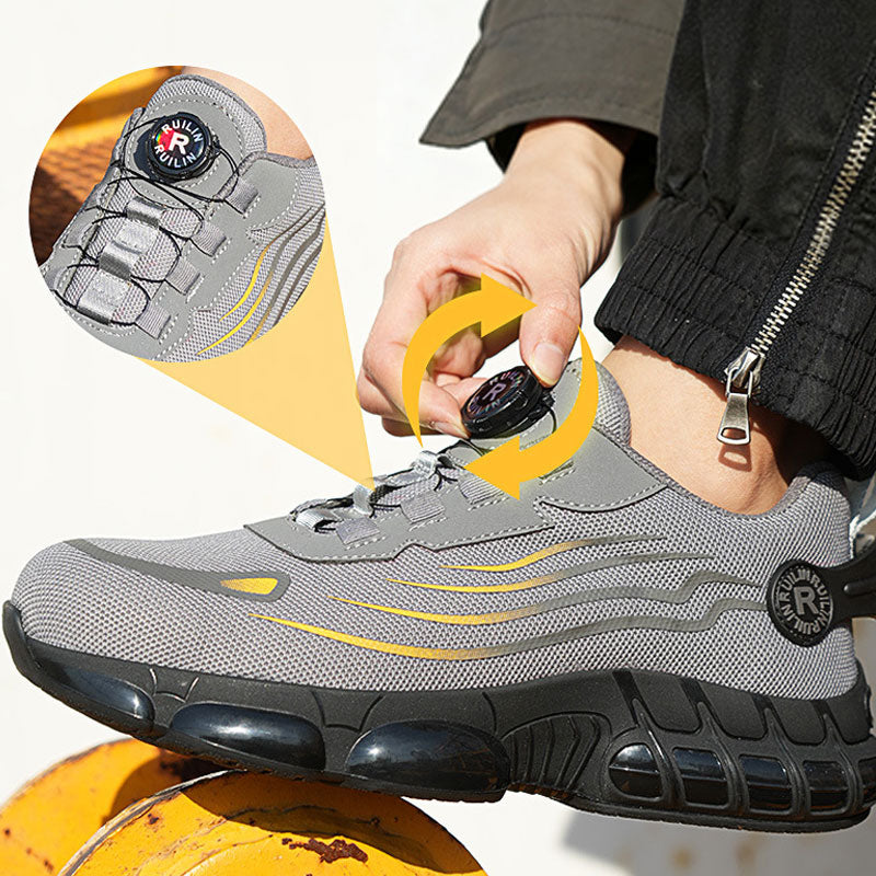 🔥Botas de seguridad para hombre con resistencia a impactos y perforaciones.