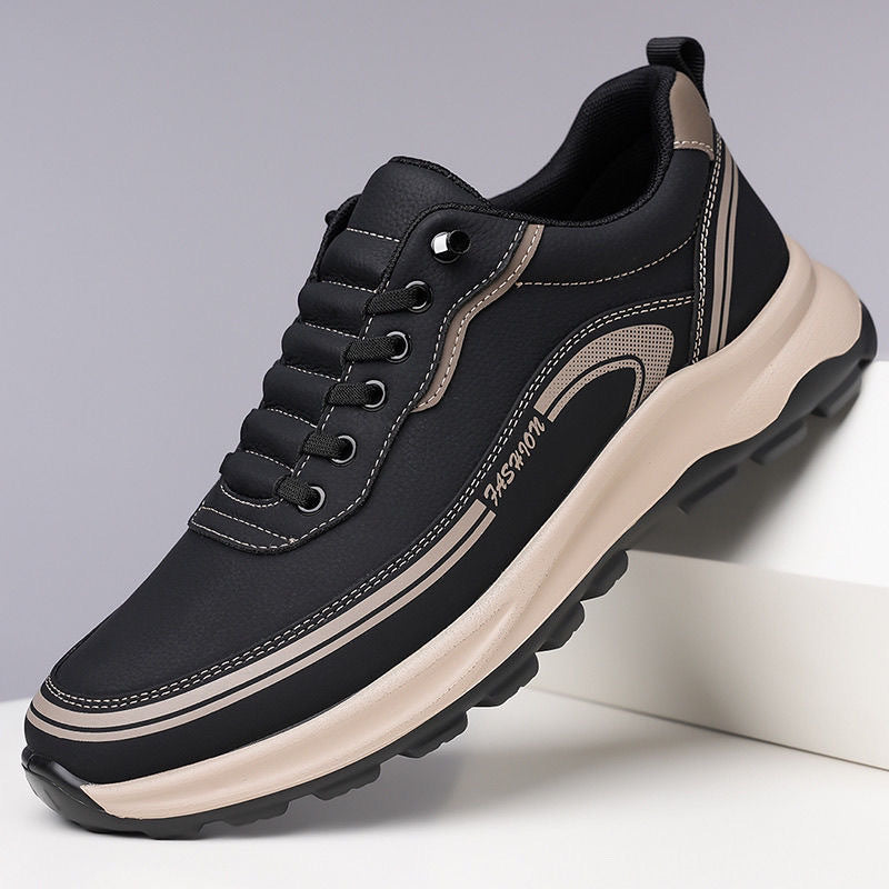 🔥【Размери 39-45】Мъжки кожени маратонки с меки подметки за комфорт