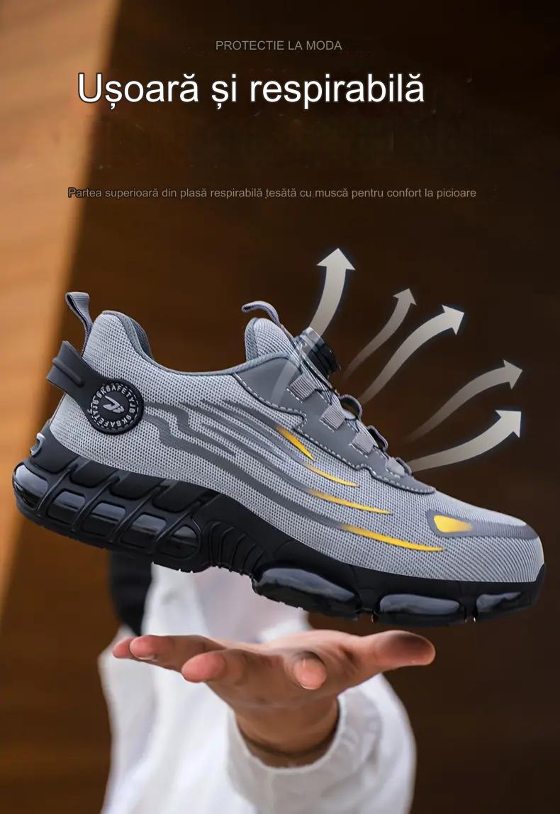 🥾🔥【Sniženo】Knauf radne čizme – čelična kapica, otporne na udarce i proboje, udobne i protivklizne