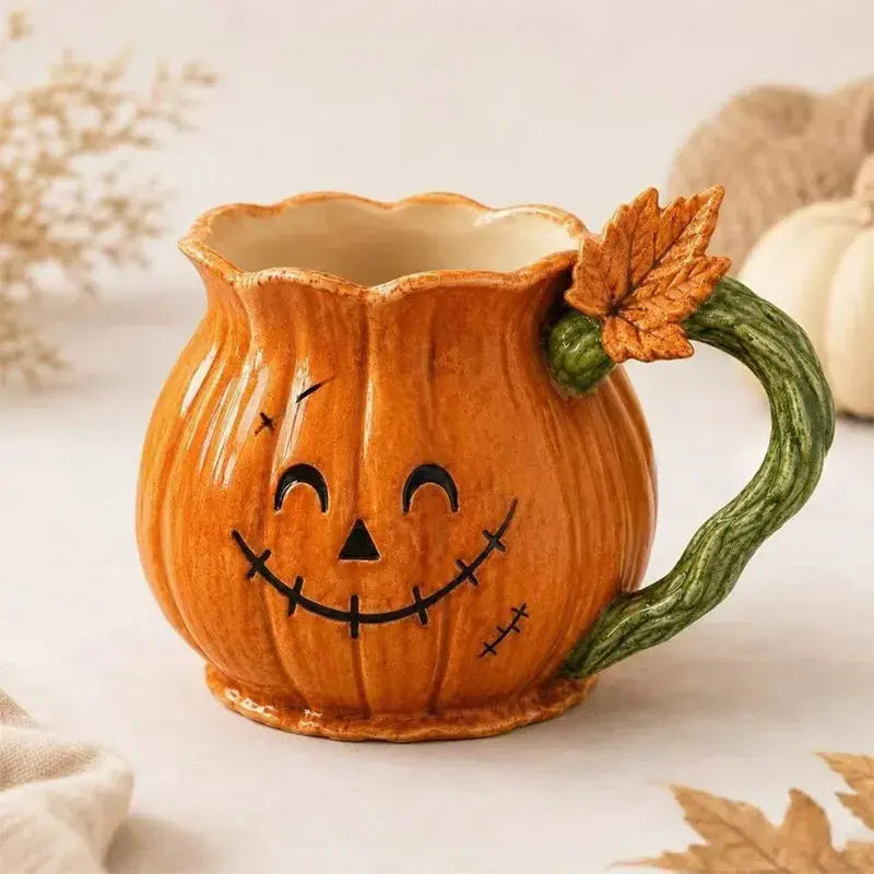 🎃☕ Hrnek s halloweenskou dýní