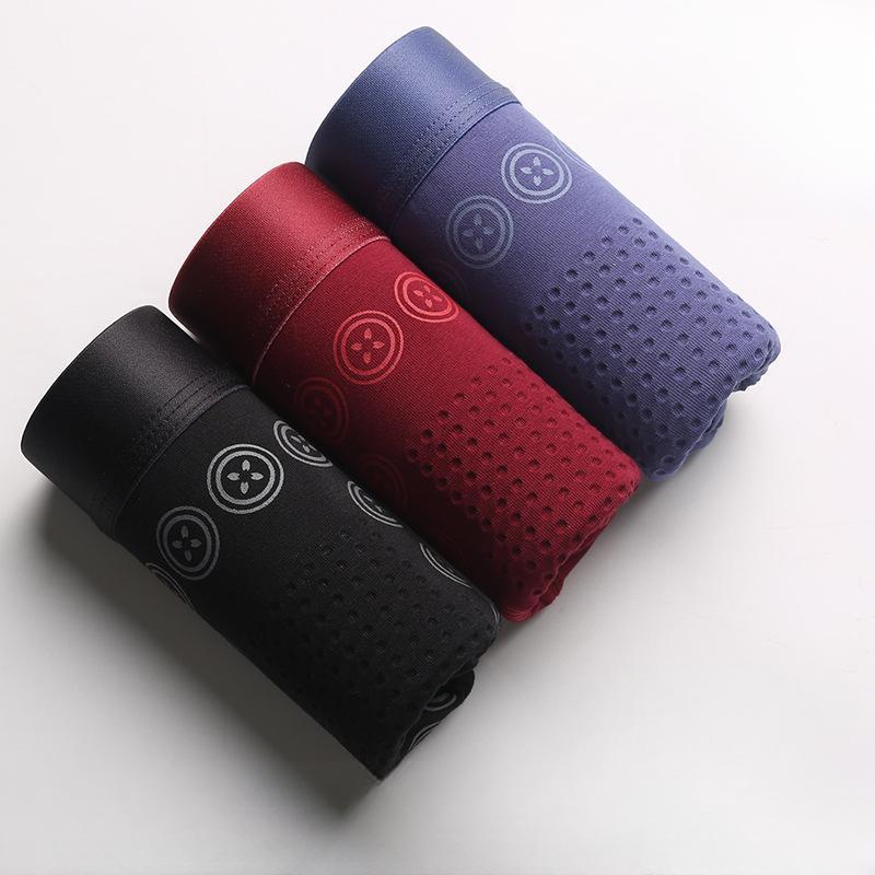 👍【L-3XL】🩲【Pánské prodyšné antibakteriální třídílné boxerky】