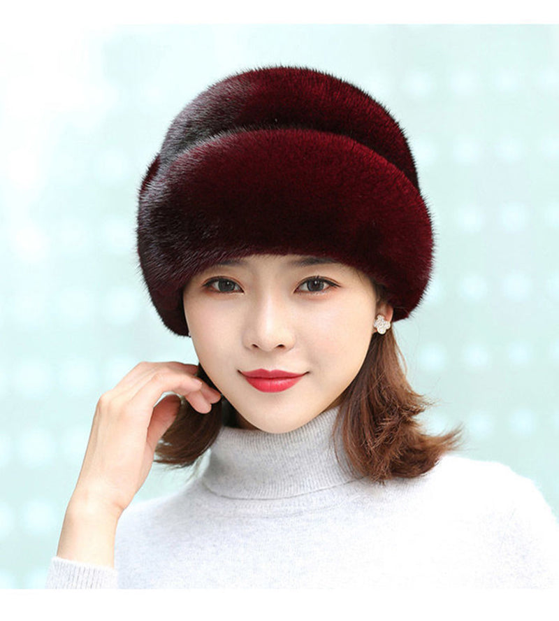 👒 Zimní nová módní teplá čepice 2025