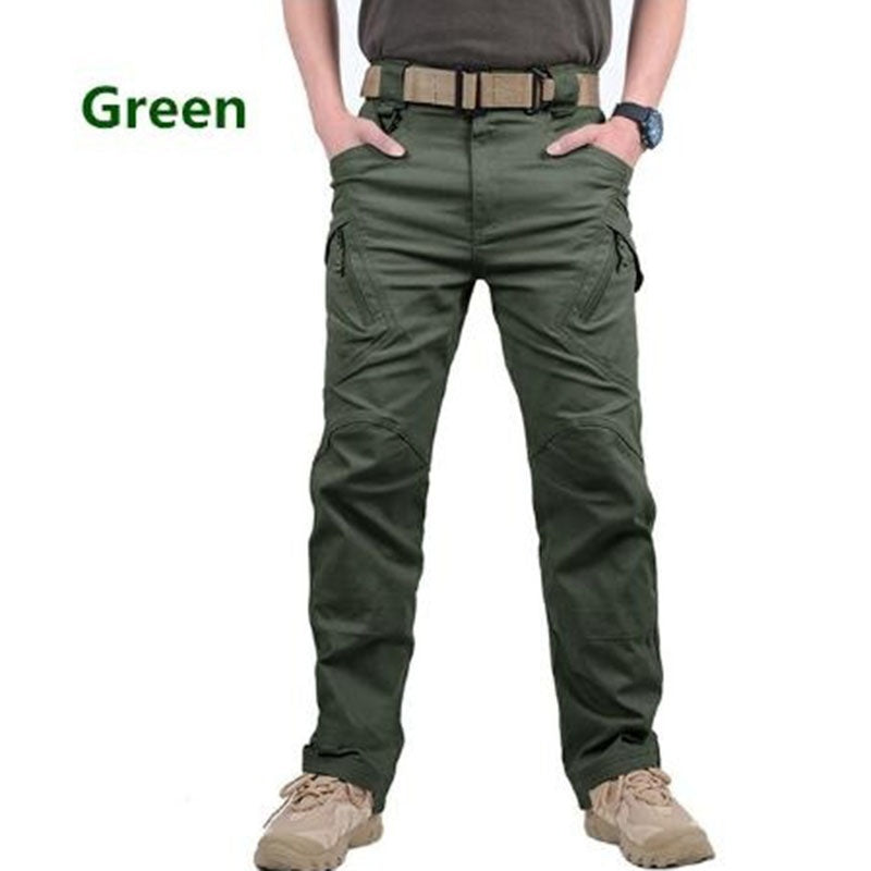 🔥【S–5XL】Pánské cargo kalhoty ve vojenském stylu · Odolné, pohodlné a vícekapsové · Sleva 45% + doprava zdarma