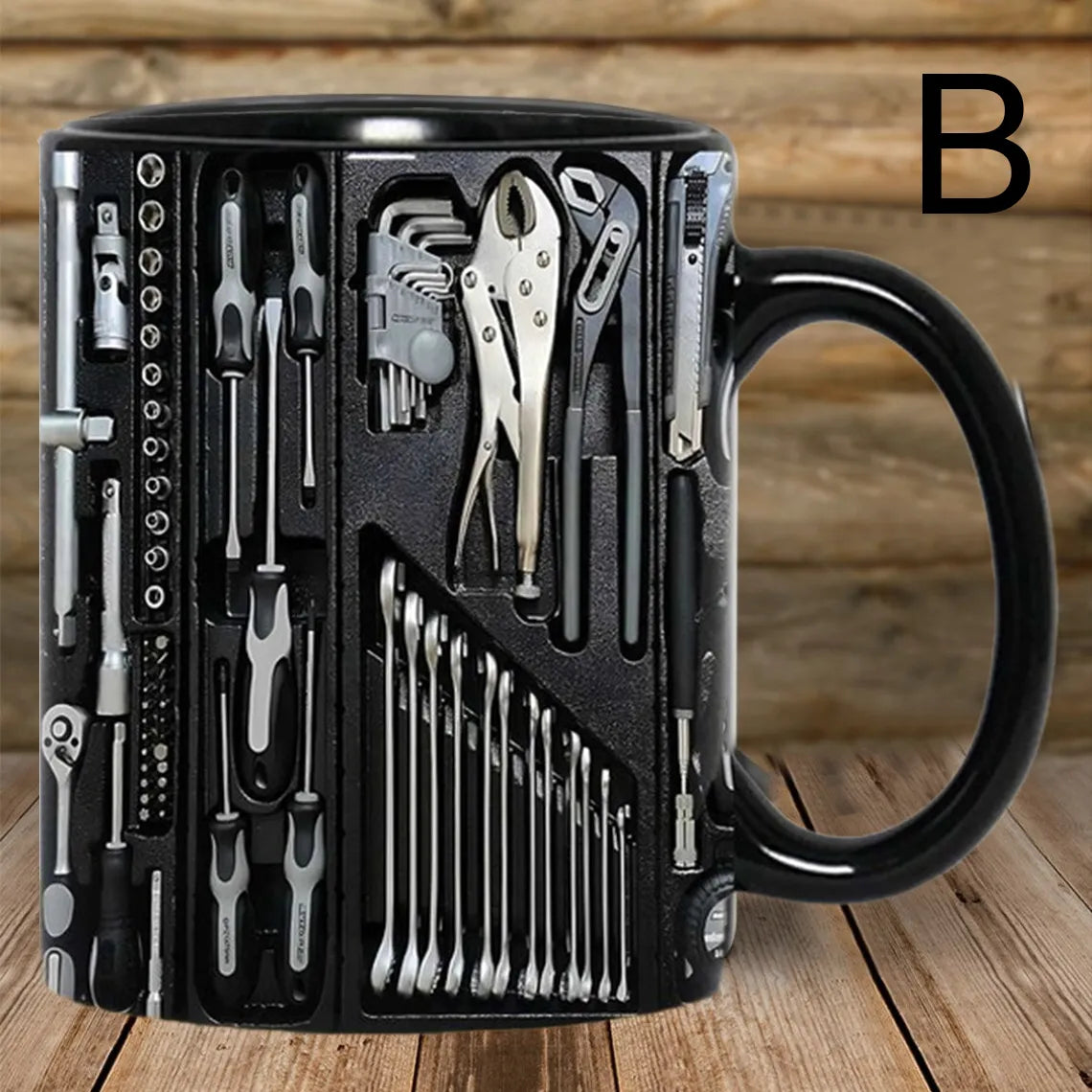 🛠️☕Unikátní 3D sada nástrojů pro mechaniky - hrnek na kávu