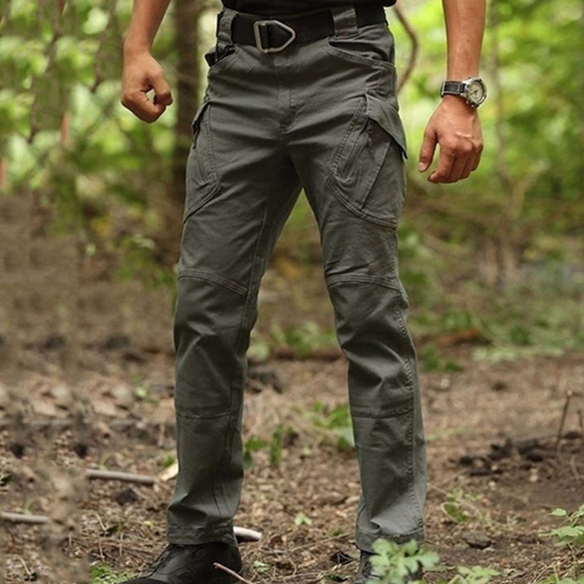 🔥Най-добър продавач🔥Мъжки премиум камуфлажни тактически бойни панталони [S-5XL] с джобове, водоустойчиви и издръжливи