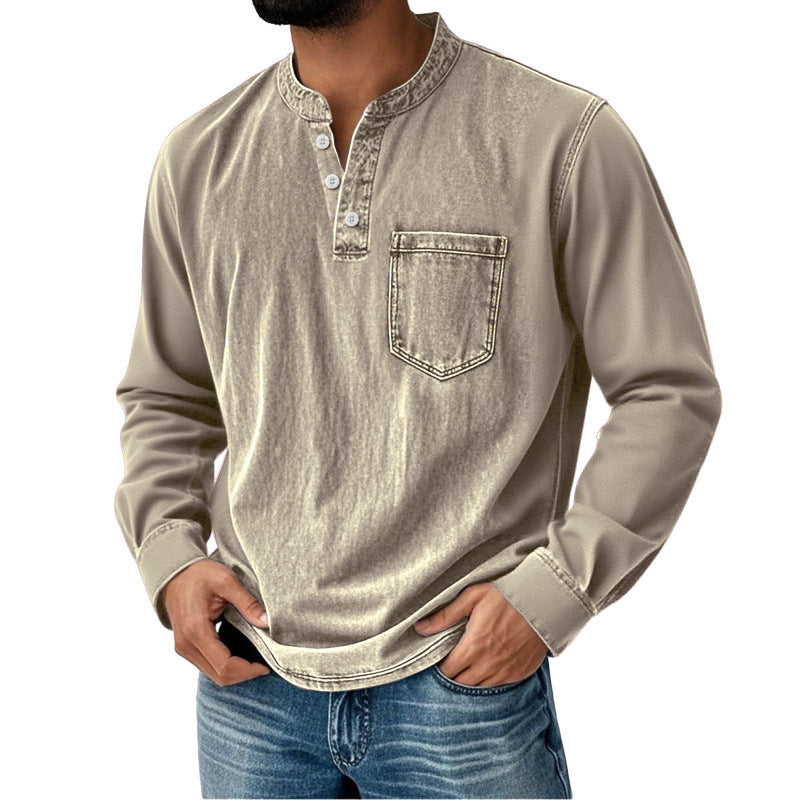 👔【S-5XL】Pánská ležérní trendy trička na jaro/léto