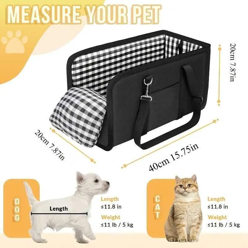 🐶Využijte nyní 50% slevu! 🎁Přenosná autosedačka pro psy, včetně bezpečnostního pásu a polstrované přepravky pro domácí mazlíčky.