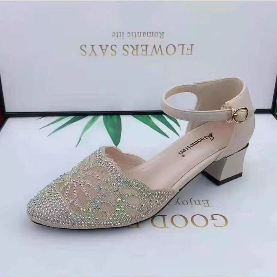 💞【35~40】Nové a elegantní sandály na nízkém podpatku pro