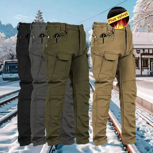 ⌛ OSTATNI DZIEŃ WYPRZEDAŻY – 50% TANIEJ!🔥 Męskie spodnie taktyczne w stylu militarnym – wiatroszczelne i termoizolacyjne
